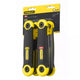 Stanley Metric & Imperial Folding Hexagon Key Set, 17 Piece