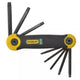 Stanley TORX Key Folding Set of 8 (TX9-TX40)