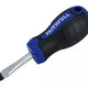 Faithfull Soft Grip Stubby Screwdriver Flared Slotted Tip 6.5 x 38mm