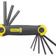 Stanley Folding Hexagon Key Set, 9 Piece (5/64 - 1/4in)