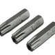 Faithfull Security S2 Grade Steel Screwdriver Bits T40S x 25mm (Pack 3)