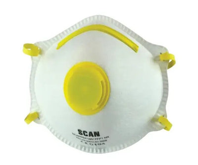 Moulded Disposable Mask Valved