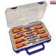 Faithfull VDE Soft Grip Screwdriver Set (Case), 8 Piece