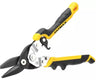 Yellow Ergo Aviation Snips Straight Cut