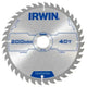 Irwin Construction Circular Saw Blade 200 x 30mm x 40T ATB