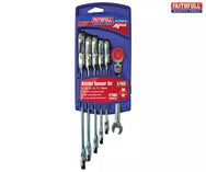 Combination Spanner Flex Head Set
