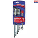 Faithfull Ratchet Combination Spanner Flex Head Set, 6 Piece