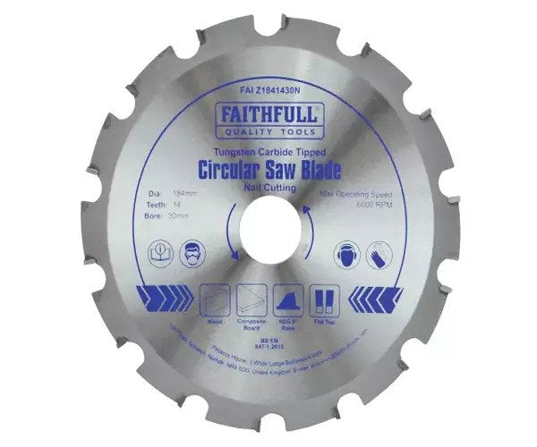 Circular Saw Blade Nail Cutting