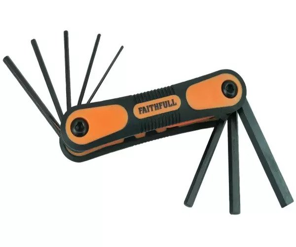 Folding Hexagon Key Set