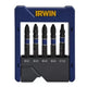 Irwin Phillips/Pozi/TORX Impact Screwdriver Pocket Bit Set, 5 Piece