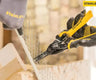 Yellow Ergo Aviation Snips Straight Cut
