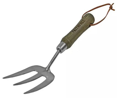Steel Hand Fork Ash Handle