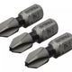 Faithfull Phillips Impact Screwdriver Bits PH2 x 25mm (Pack 3)