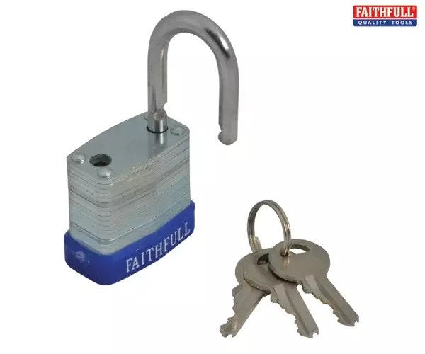 Laminated Steel Padlock - imagen 5