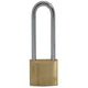 Faithfull Brass Padlock 40mm Long Shackle 3 Keys