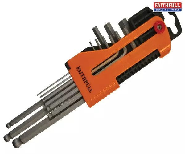 Long Arm Ball End Hex Key Set