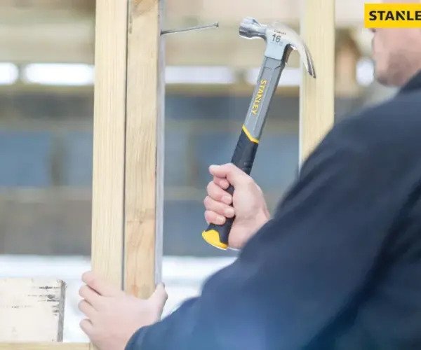 Curved Claw Hammer Fibreglass Shaft