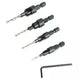 Faithfull Screwsink Set, 4 Piece