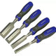 Faithfull Bevel Edge Butt Chisel Set, 4 Piece