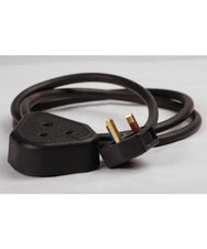 Stage Cable 13A Plug to 15A Socket Cable 1.5mm - 1m – – Now available at MTN Shop UK.