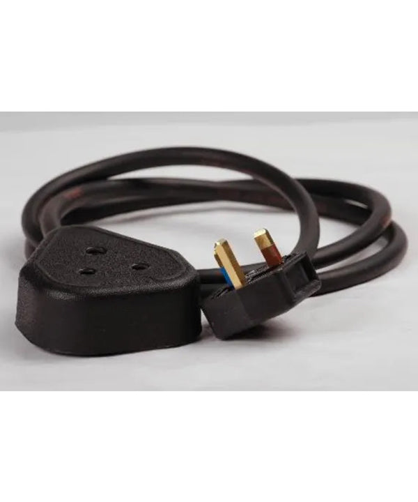 Stage Cable 13A Plug to 15A Socket Cable 1.5mm - 1m – – Now available at MTN Shop UK.