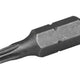 Faithfull Torx S2 Grade Steel Screwdriver Bits TX15 x 25mm (Pack 3)