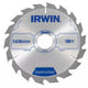 Irwin Construction Circular Saw Blade 165 x 30mm x 18T ATB