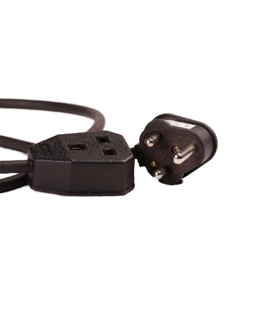 Stage Cable 15A Plug to 13A Socket Cable 1.5mm - 1m