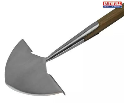 Faithfull Prestige Stainless Steel Edging Iron Ash Handle – second image