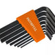 Faithfull Short Arm Hexagon Key Set, 8 Piece (1.5-6mm)