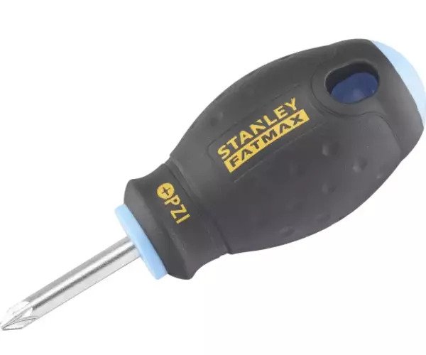  Stubby Screwdriver Pozidriv Tip