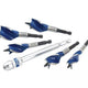 Irwin Blue Groove 6X Stubby Wood Bit Set, 5 Piece: 16-25mm + Extension