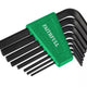 Faithfull Short Arm Hexagon Key Set, 8 Piece (1/16 - 1/4in)