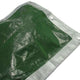 Faithfull Heavy-Duty Tarpaulin Green/Silver 5.4 x 5.4m (18 x 18ft) 140gsm