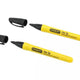 Stanley Fine Tip Permanent Marker Black (Pack 2)