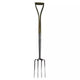 Faithfull Prestige Stainless Steel Digging Fork Ash Handle