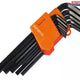 Faithfull Long Arm Hex Key Set, 13 Piece (1.3-10mm)