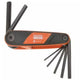 Bahco Hexagon Key Folding Set, 7 Piece 2.5mm-10mm