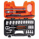Bahco S240 Socket Set of 24 Metric 1/2in Drive