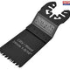 Faithfull Multi-Function Tool CrV Flush Cut Wood Blade Ground Side Set 34mm (Box 100)