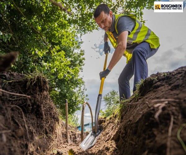 Roughneck Long Handled Trenching Shovel – – Now available at MTN Shop UK.