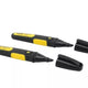 Stanley Chisel Tip Marker Black (Pack 2)
