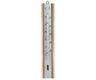 Thermometer Wall Beech Silver 