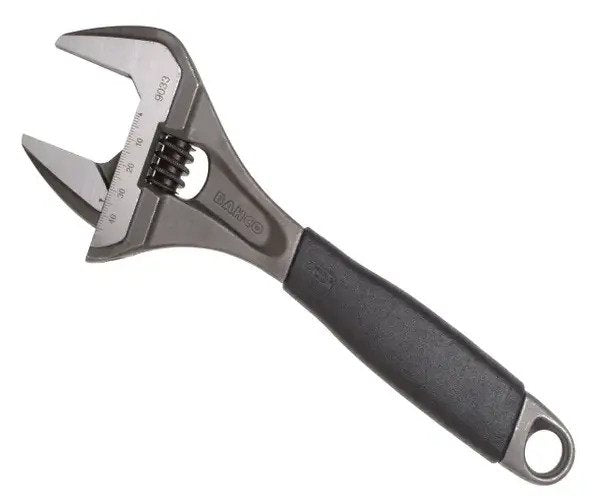 Extra Wide Jaw Adjustable Wrench