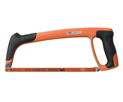Bahco - Bahco 319 Hacksaw Frame - Orange Bahco hacksaw with ergonomic handle and Sandflex blade.