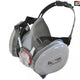Scan Twin Half Mask Respirator + P2 Dust Filter Cartridges