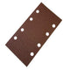 Faithfull 1/3 Sanding Sheet Bosch Clip Holed Assorted (Pack 5)
