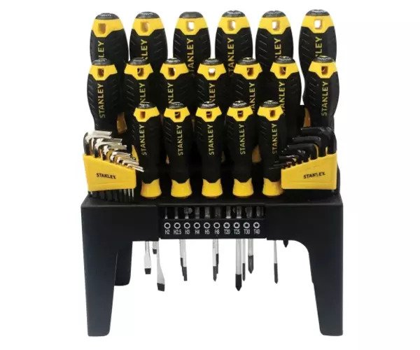 Screwdriver Set in Rack