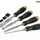 Roughneck Professional Bevel Edge Chisel Set, 4 Piece