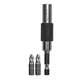 Faithfull 15° Flexi Bit Holder 75mm & PZ2(x2) Bits